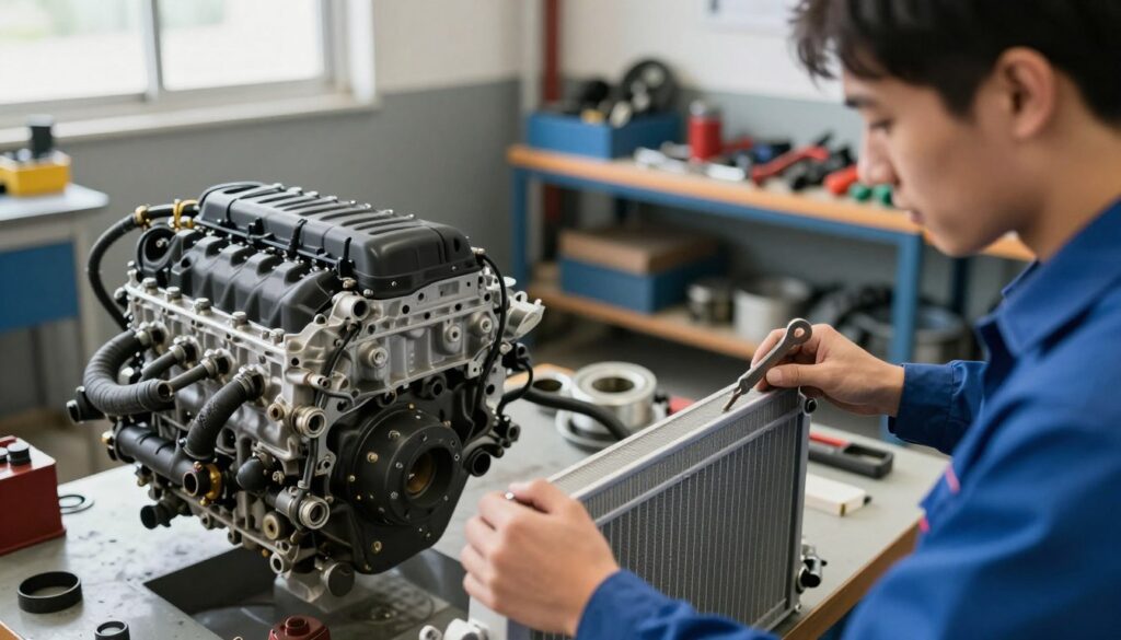 Engine cooling system maintenance Engine cooling system maintenance