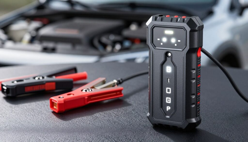 Lithium-ion jump starter pack Lithium-ion jump starter pack