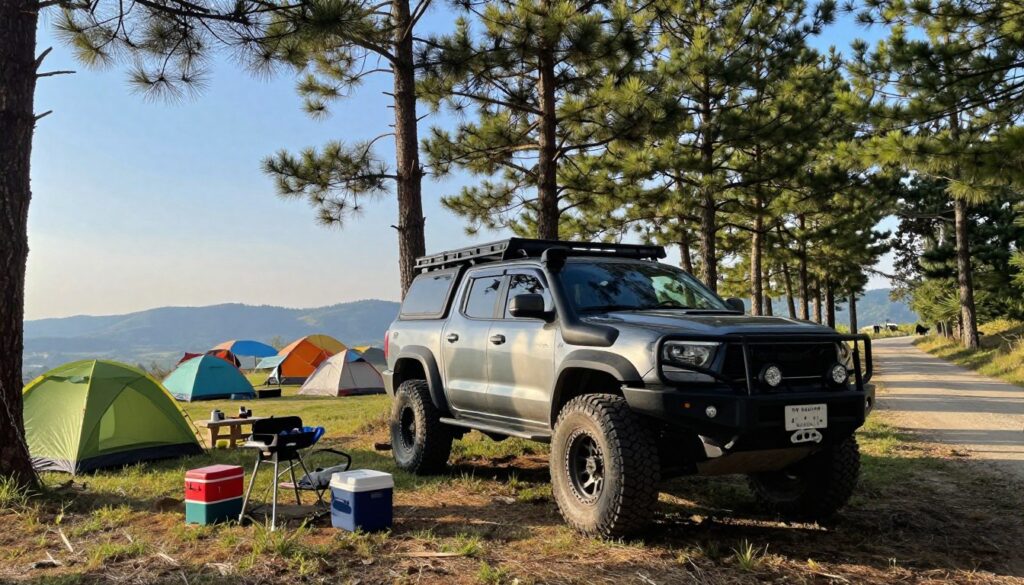 Off-road vehicles for camping trips Off-road vehicles for camping trips