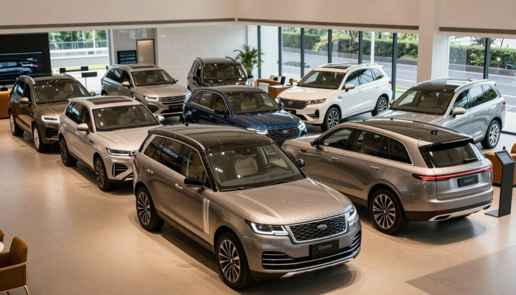 Top rated luxury SUVs with three rows Top rated luxury SUVs with three rows