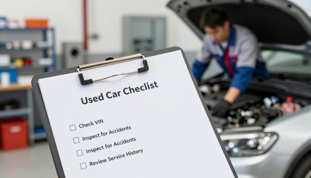 Used Car Checklist Used Car Checklist