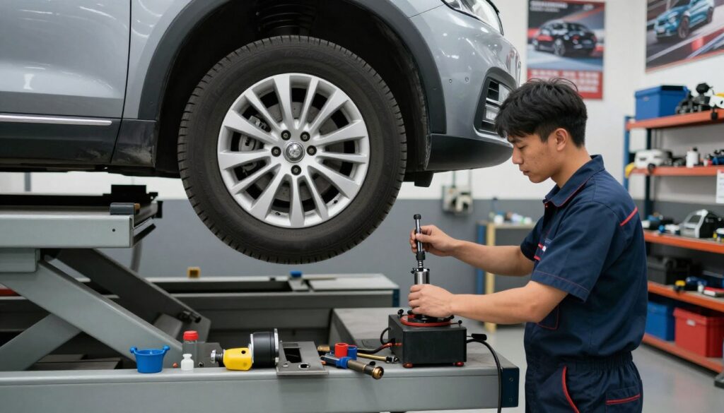 Vehicle Wheel Alignment Check Vehicle Wheel Alignment Check