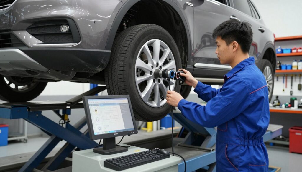 Wheel Alignment Test Wheel Alignment Test